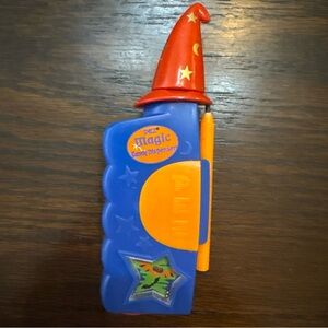2004 Vintage Red Hat and Blue Body Pez Magic Candy Dispenser